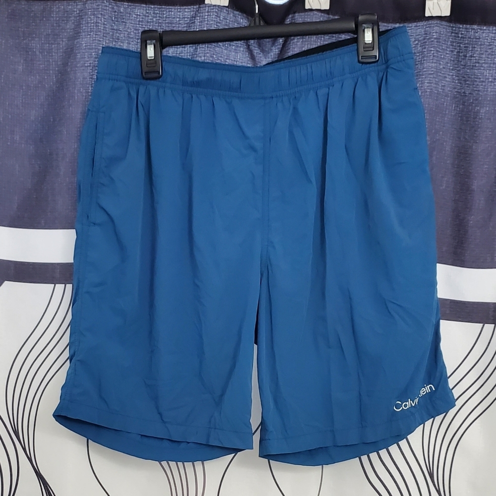 Men's Calvin Klein Drawstring Swim Trunks - Picture 3 of 7